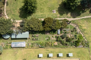 Healesville Community Garden - Aerial View