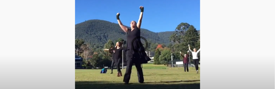 A still from Jacinta Birchall's video