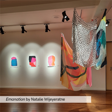 Emanation by Natalie Wijeyeratne, 2024, installation view