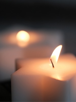 a candle