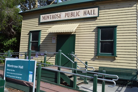 Montrose Hall entrance