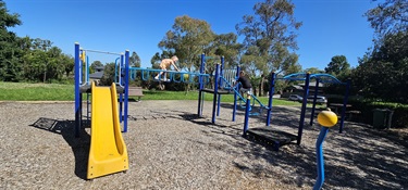 full view of Play Equipment - no swings