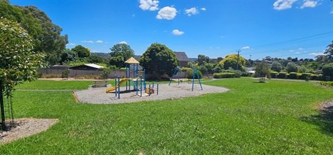 Larnook Reserve photo of all park equipment elements 