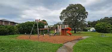 Full View of play equipment