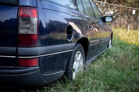 Abandoned vehicle